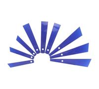 DOITOOL 9 Pièces Kit de Épandeurs Adhésifs Plastique pour Collage Précis et Grattage Accessoires pour Cuir et Travail Du