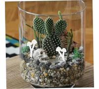 DOITOOL 9 Pièces Mini Champignons Décoratifs DIY pour Paysage Modèle Plastique pour Création
