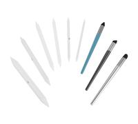 DOITOOL 9 Pièces Outils de Dessin Mélangeurs pour Artistes et Étudiants, Estompes en Éponge et Plastique, Compatibles avec Peinture et Pastels à L'huile pour Esquisse et Peinture Précise
