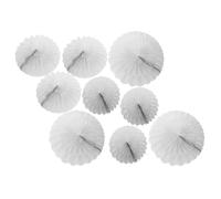 DOITOOL 9 pièces Set de Décorations Suspendues Nid Abeille Forme de pour Centres de Table Ornements Réutilisables pour Fêtes et Ateliers Créatifs Garçon Fille