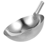 DOITOOL à Eau Ustensile Cuisine en Acier Inoxydable Argenté Résistant et Facile à Nettoyer, pour Fruits et Légumes Cuisine ou Cantine