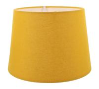 DOITOOL Abat-Jour, Abats-Jour Jaune De Table E27/E14 Abat-Jour Lampe Chevet Pour Lampadaires, Plate-Forme Suspendue En Tissu Lampe De Bureau Jaune Abat Jour Plafond Chambre Abajour (25X25X18cm)