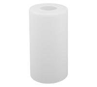 DOITOOL Abat-jour cylindrique en verre pour lampes de table - Couvercle de lampe de rechange E27 en verre pour suspension, idéal pour la décoration du salon