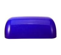 DOITOOL Abat-jour de Lampe Bleu en Verre Vintage pour Lampe de Table, Léger et Facile à Installer, pour Chambre ou Présent de Pendaison de Crémaillère