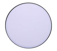 DOITOOL Abat-jour de plafond encastré : cache-lampe rond et plat de 23 cm, minimaliste et moderne, protection d'éclairage en plastique pour cuisine, bureau, chambre à coucher, conférence