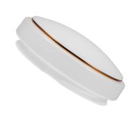 DOITOOL Abat-jour De Plafonnier Circulaire Pvc 18,7 Cm De Diamètre Pour Éclairage Led Intérieur, Remplacement Abat-jour Suspendu Pour Salon Cuisine, Accessoire Luminaire Unique