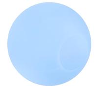 DOITOOL Abat-jour Globe Acrylique pour Suspension Luminaire Salon Salle à Manger Abat-jour Rond Transparent Bleu ou Rose Remplacement Pratique et Léger pour Lustre Multiple