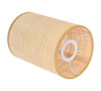 DOITOOL Abat-jour Rotin Tressé Pour Lampe De Table Et Lampadaire Hauteur Conçu Pour Lampe De Bureau Et Maison De Campagne