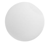 DOITOOL Abat-jour Sphérique en Pe Léger et Étanche pour Lampe Suspendue, Couverture de Plafonnier Décorative pour Parcs et Centres Commerciaux, Design Artistique Blanc