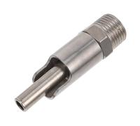 DOITOOL Abreuvoir à Tétine en Acier Inoxydable pour Cochons, Anti-éclaboussures, Grosse Capacité, Robuste et Portable, Outil D’alimentation pour Élevage Porcin, Buse Métallique Adaptée