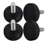 DOITOOL Accessoires pour Tapis de Marche et Appareils Fitness 4pcs Pieds Réglables Ventouses en Caoutchouc Stable et Facile à Transporter pour Équipement D'entraînement Physique