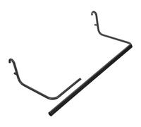DOITOOL Acier Inoxydable Crochet Porte Papier Essuie Tout pour Panneau | Découpe Nette D’une Feuille, Installation Facile, Maintien Sûr du Rouleau, Usage la Cuisine et Garage