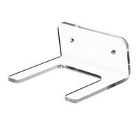 DOITOOL Acrylique Transparent pour Guitare, Support Mural Classique Crochet | Haute Capacité de Charge, Installation Facile, pour École et Bureau, Gain de Place, Affiche les Instruments