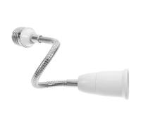 DOITOOL Adaptateur de Douille de Lampe E27 à Vis Grand Culot en PC et Métal, Extension Sécurisée pour Ampoules, Maintien Stabilité, Usage Intérieur et Extérieur