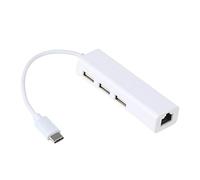 DOITOOL Adaptateur Ethernet USB-c avec Port LAN Et Hub Ports USB pour Connexion Réseau Et Périphériques