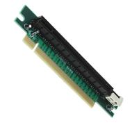DOITOOL Adaptateur Pci-E 1X vers 16X pour GPU Rallonge à 90 Degrés Accessoire de Test pour Carte Graphique Compatible pour Silicone Solide Noir