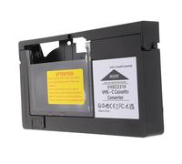 DOITOOL Adaptateur VHS vers VHS-c pour Caméscopes Conversion Rapide de Bandes VHS Cassettes ½ Pouce Compatible Plupart des Lecteurs Vidéo