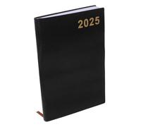 DOITOOL Agenda Journalier avec Verrou Carnet de Planification Polyvalent Jours Bloc Notes Pratique pour Bureau et Enseignants Planificateur To Do Élégant Noir