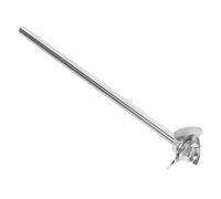 DOITOOL Agitateur de Laboratoire et Agitation Expérimentale en Acier Inoxydable Argenté Pale Croisée pour Brassage Précis