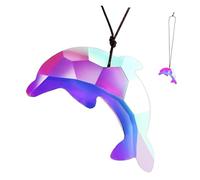 DOITOOL Attrape-soleil Cristal Pendentif Prismatique Décoratif pour Fenêtre Suspension Lumineuse pour Salon Chambre et Bureau