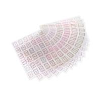 DOITOOL Autocollants Calendrier Quotidien 365 Jours 24 Onglets Adhésifs Dégradé Étiquettes Autocollantes pour Agenda Carnet Scrapbooking Organisation Journalière