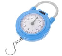 DOITOOL Balance Suspendue Mécanique Portable Bleue Crochet en Plastique et Métal, Haute Précision, Légère et Facile à Entretenir, pour Peser les Bagages en Voyage