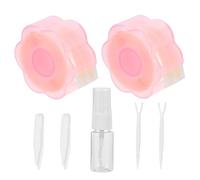 DOITOOL Bande Adhésive pour Paupières en Dentelle Naturelle avec Spray, 1 Set Rubans Invisibles pour Maquillage Yeux, Ne Colle Pas, Effet Naturel et Confortable