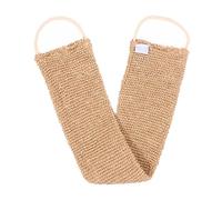 DOITOOL Bande Exfoliante en Ramie et Jute Marron pour Bain Brosse à Dos Douce, pour Lavage Corporel et Gommage Exfoliant