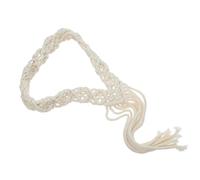 DOITOOL Bandeau Accessoire Chic et Élégant Style Nordique Tissé en Corde de Coton Design Macramé pour Cheveux pour Photographie ou Communions