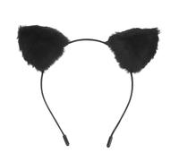 DOITOOL Bandeau Oreilles Chat Peluche Confortable pour Cosplay et Fêtes Serre-tête Léger et Ajustable Accessoire Ludique pour Soirées Déguisées
