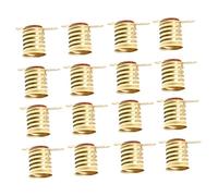 DOITOOL Base d'Ampoule Miniature en Cuivre Lot de 25 Douilles pour Expériences Accessoires d'Expérimentation Électrique Assurée Utilisation Facile