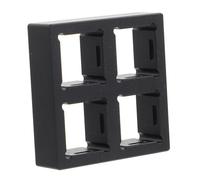 DOITOOL Base De Testeur De Clavier Mécanique à Axes Linéaires pour Accessoire Informatique Professionnel, Petite Taille en Aluminium Anodisé Noir, Portable pour Test en Déplacement