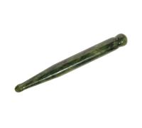 DOITOOL Bâton de Massage en Jade pour Points D'acupuncture Bords Arrondis, Soulagement Tension Corporelle, Forme Traditionnelle Rétro, Pendant L'écoute de Musique