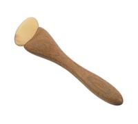 DOITOOL Bâton de Massage Facial Masseur Oculaire Ergonomique en Bois de Santal Marron de Corne de Mouton, Soin Ciblé des Yeux, Bureau Voyages