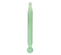 DOITOOL Bâtonnet de Massage Facial en Résine Vert Portable pour Massages Quotidiens, Outil Gua Sha pour Cicatrices et Soins Peau