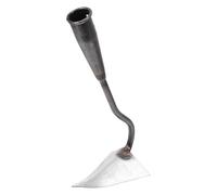DOITOOL Binette triangulaire de jardin en acier inoxydable pour désherber, planter, creuser, niveler le sol