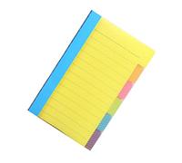 DOITOOL Bloc Notes Adhésif Coloré pour Bureau et Maison Calepin Prise Note pour de Tâches Support Lisse pour Facile