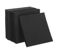 DOITOOL Bloc-notes autocollant noir 500 feuilles, mémos repositionnables pour réunions, école, bureau et