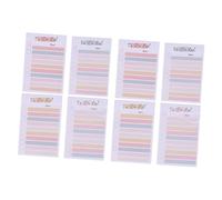 DOITOOL Bloc Notes Autocollants Colorés Papier Mémo Portable à Motifs Animaux Adhésif pour Listes et Rappels Maison
