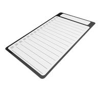 DOITOOL Bloc-notes Magnétique Simple Style Rustique Pet pour Liste de Courses et Mémos sur Porte de Réfrigérateur Usage Maison et École