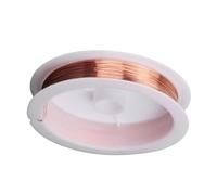 DOITOOL Bobine de Fil de Cuivre Multifonction 0,25mm pour Loisirs Créatifs Diy, Flexible et Résistant, pour Fabrication de Roseaux et Support pour Présentoirs