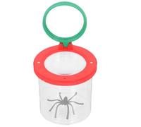 DOITOOL Boîte à Insectes Fonction Loupe en Abs, Kit D'observation Portable pour Insectes et Spécimens, Design Transparent pour L'exploration en Extérieur