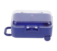 DOITOOL Boîte De 12 Pièces de boîte de bonbons de mariage petites valises pour de fête valise de bonbons Mini roulante mini-s petite en plastique