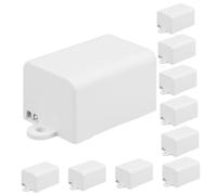 DOITOOL Boîte De Jonction Électronique Étanche En Polycarbonate Pc 40x27x22 Mm Pour Projet Électrique Extérieur, Protection Câble, Lot De 10 Pièces, Usage Bricolage Et Professionnel