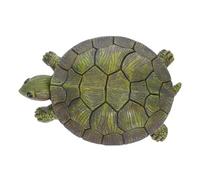 DOITOOL Boîte de Rangement Tortue Résine Étanche Cache-clé Discret Extérieur pour Jardin et Patio Statue Décorative Camouflage pour Clés de Secours