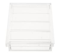 DOITOOL Boîte D'incubation de Laboratoire pour Échantillons Western Blot en Acrylique Transparent, 4 Compartiments avec Couvercle, Capacité 73ml, Résistante aux Produits Chimiques