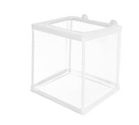 DOITOOL Boîte Élevage Poisson Transparente Maille pour Aquarium Isolation Pratique pour Reproduction et Protection des Petits Poissons