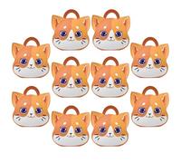 DOITOOL Boîtes à Dragées Uniques et Adorables en Papier Pliables de Chat 10 Coffrets Présents pour Mariage ou Banquet