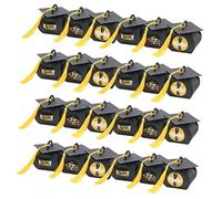 DOITOOL Boîtes De 48 Pièces Bache- de chapeau de célibataire Graduation coffrets de fin d'études boîtes de bonbons de remise des diplômes boites de stockage papier spécial