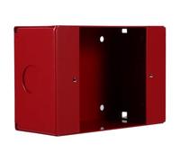 DOITOOL Boîtier de Bouton D'alarme Incendie Design Multifonctionnel Rouge en Métal Résistant pour Protection du Point D'appel, pour Installations DIY et Bureaux